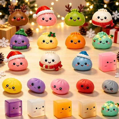 Christmas Dumpling Squishy Countdown