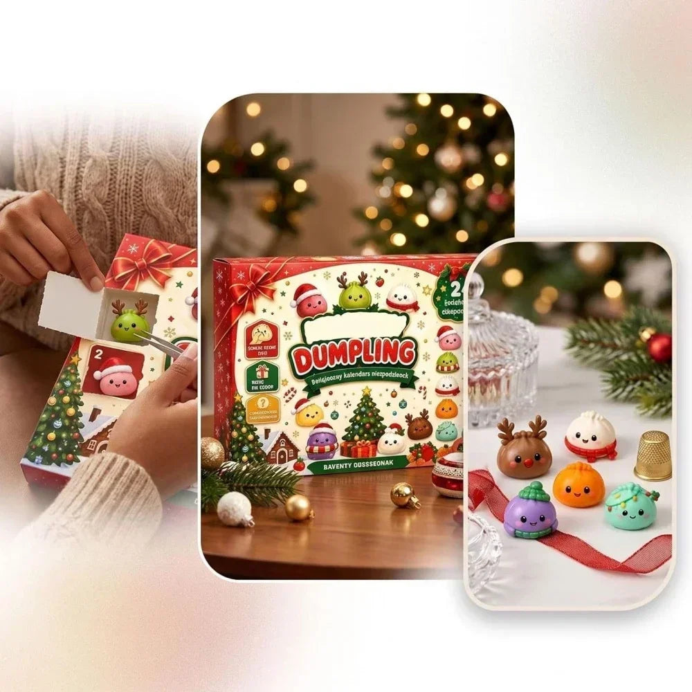 Christmas Dumpling Squishy Countdown