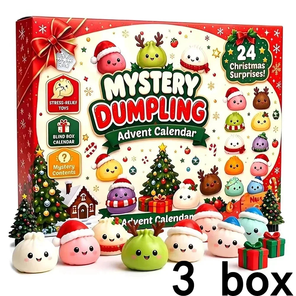Christmas Dumpling Squishy Countdown