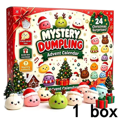 Christmas Dumpling Squishy Countdown