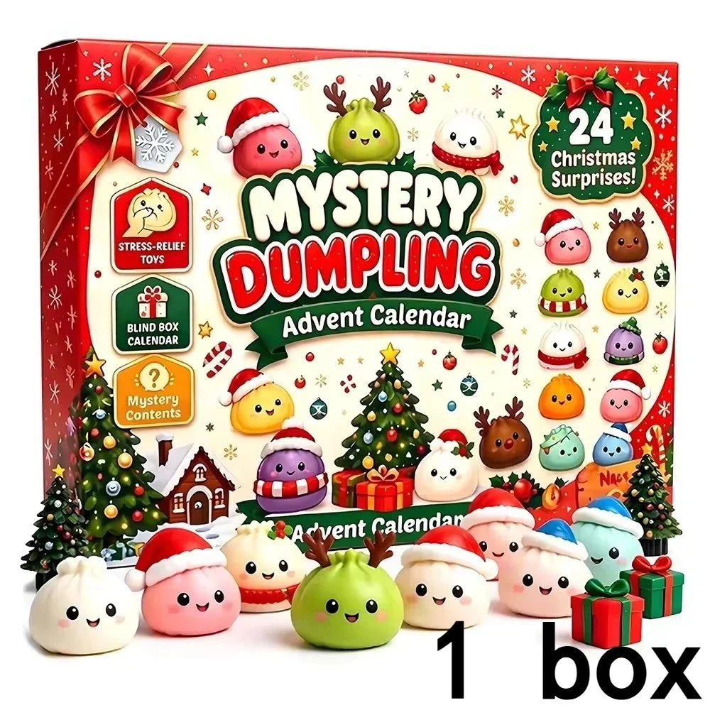 Christmas Dumpling Squishy Countdown